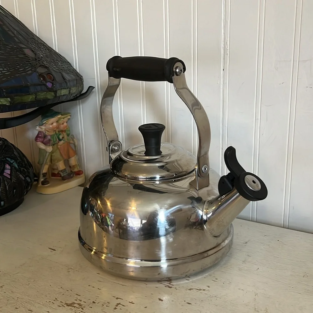 Le Creuset 1.7qt stainless steel teapot